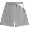 Li Ning Lockere Bequeme Einfache Freizeitshorts Unisex-Shorts Mondgrau AKSU951-4
