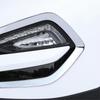 ABS Chrome Front Fog Light Cover Trim For Hyundai Tucson 2015-2018 Fog Lamp Bezel Frame Exterior Styling Accessory
