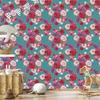 Beautiful colorful roses wallpaper for living room and bedroom 50x1000