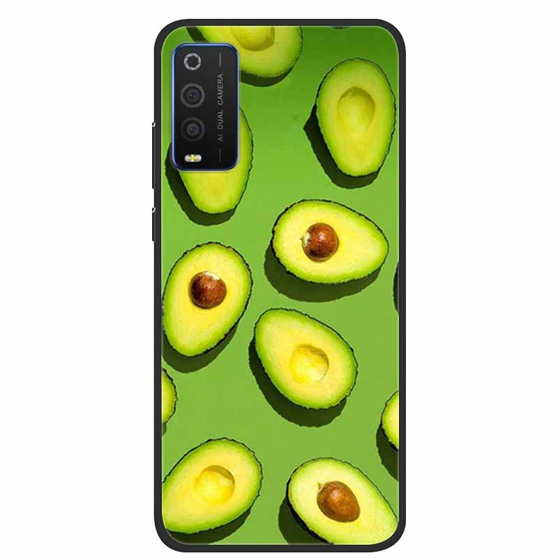For TCL 205 Cases Fashion Silicone Soft TPU Protective Covers for TCL205 Phone Cases Floral Fundas for TCL 205 4187D 2021 Coque