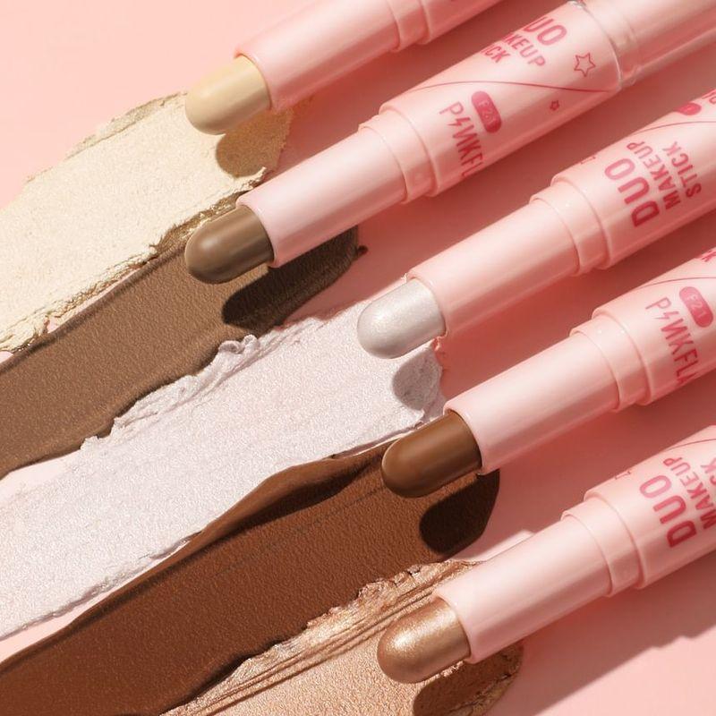 PINKFLASH - Duo Makeup Stick - 3 Color HS