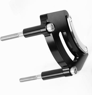 Motorcycle Left Engine Cover Crank Case Cover Slider Crash Protector Monkey 125 CT125 CC110 Grom125 SC110 Dax125 (Black)
