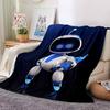 1pz Coperta in Flanella Astro Bot Adventure per Super Morbida Carina Comfort per Viaggio Biancheria da Letto Divano Divano Coperta Y7234