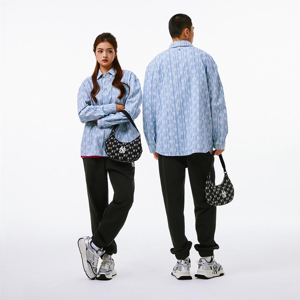 New MLB Knitted Sports Pants Unisex 3APTB0841-43NYS