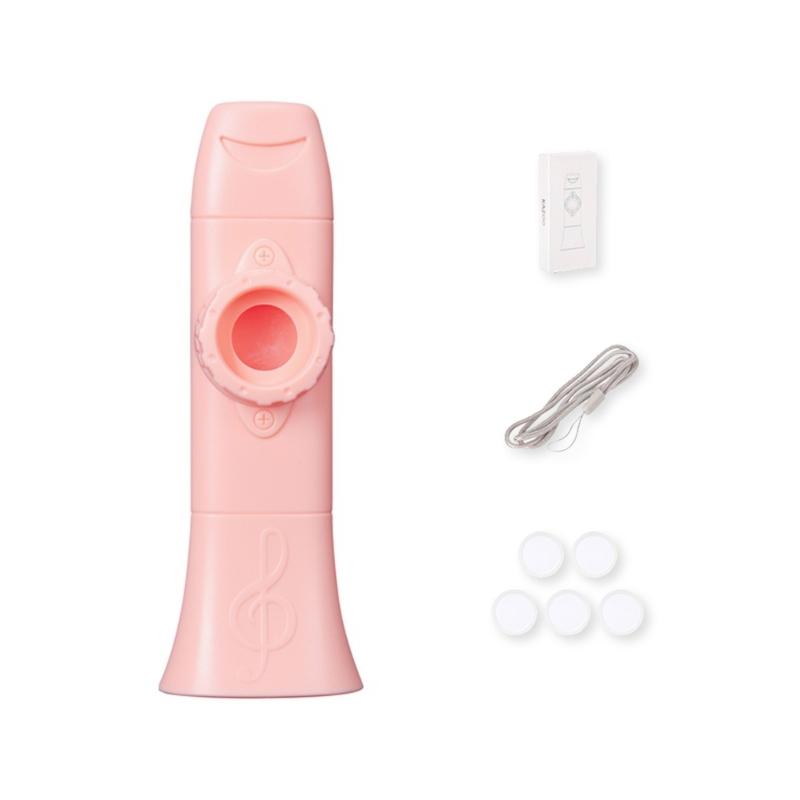 Professional Kazoo Instrument with Lanyard and 5 Replacement Membranes For Kids Adults Music Enthusiasts and Beginners