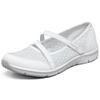 Skechers Be-Cool Tkanina Moda Wygodne Codzienne Buty Damskie Buty Codzienne Białe 100354-WHT