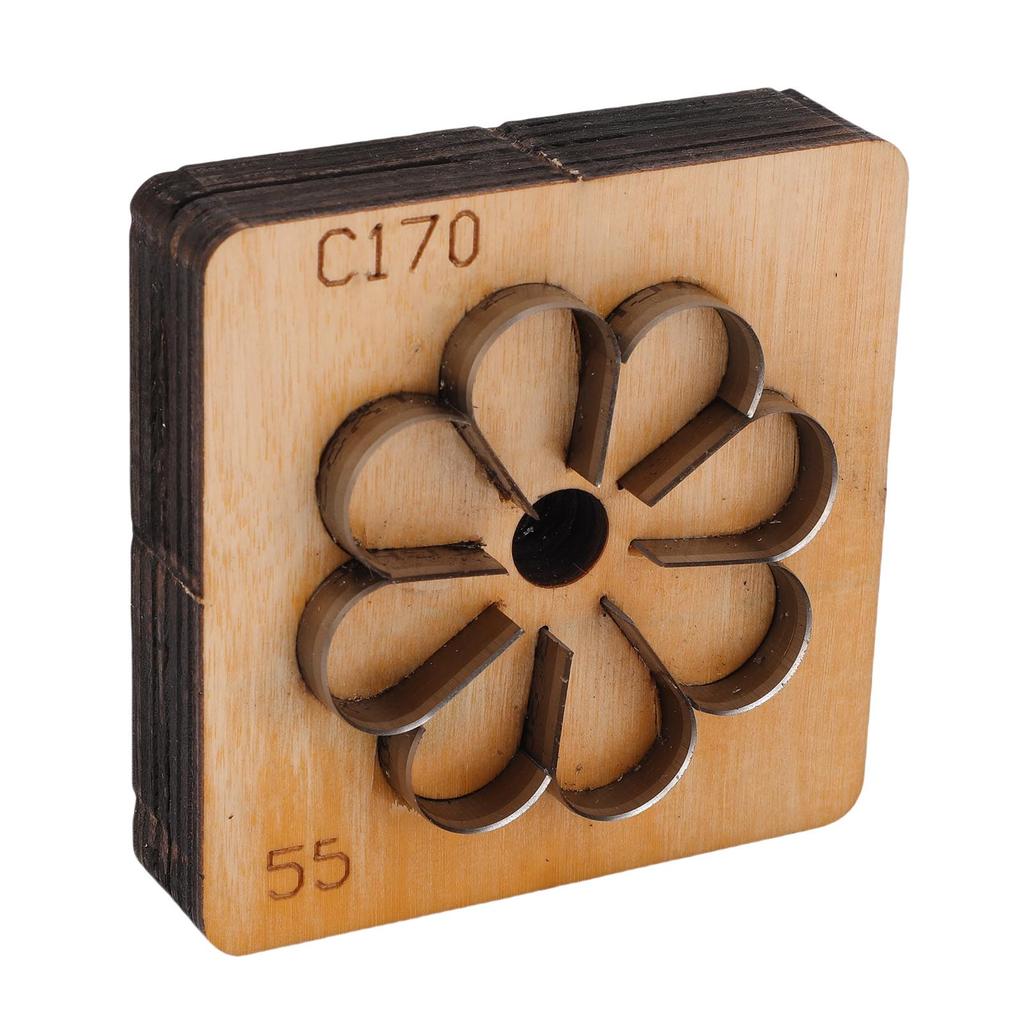 Leather Cutting Die Flower Shaped Metal Leathercraft Paper Art Cutter Punching Mold Crafting Tool