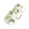 Flower Row Hanging Decoration Artificial Flower DIY Wedding Wall Arrangement Peony Rose Arch Backdrop Background Plants Wall Pad