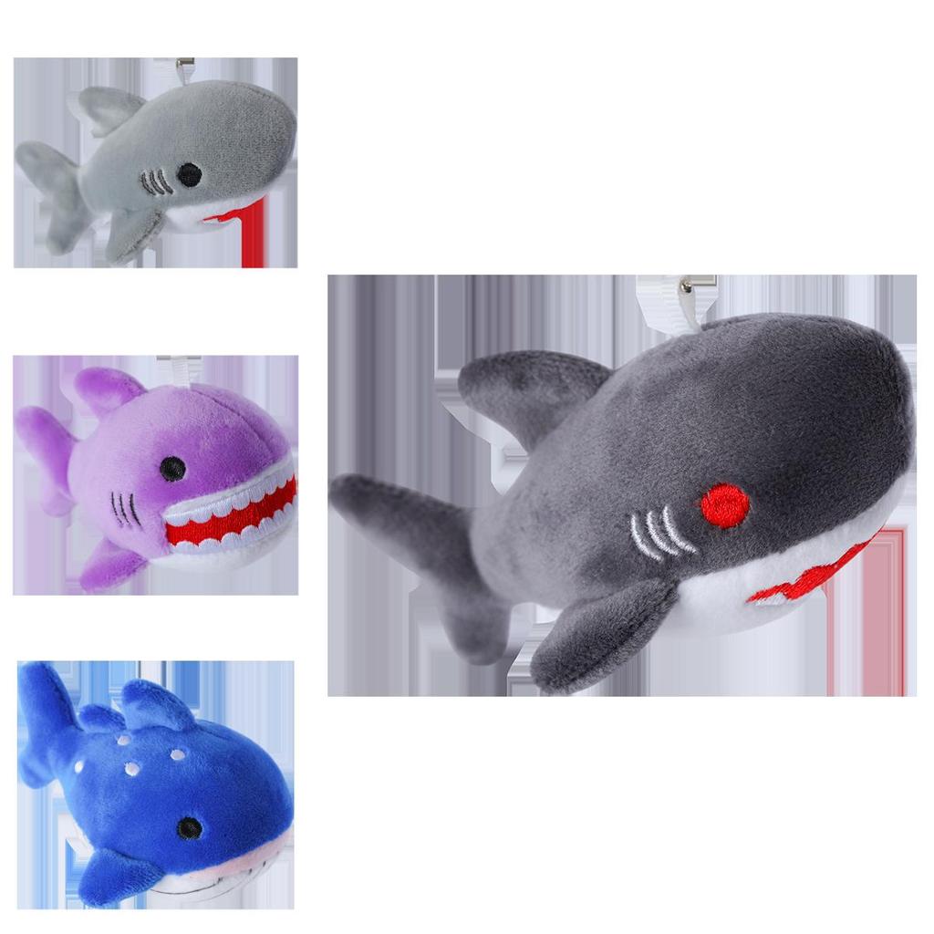 Sharks Plush Keychain With Pp Cotton Filling For Kids And Travel Accessories