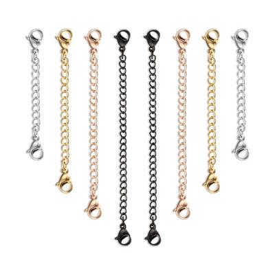 Necklace Bracelet Chain Extender Practical Multifunction Craft Exquisite Lobster Lock DIY Extender Safety Different Lengths