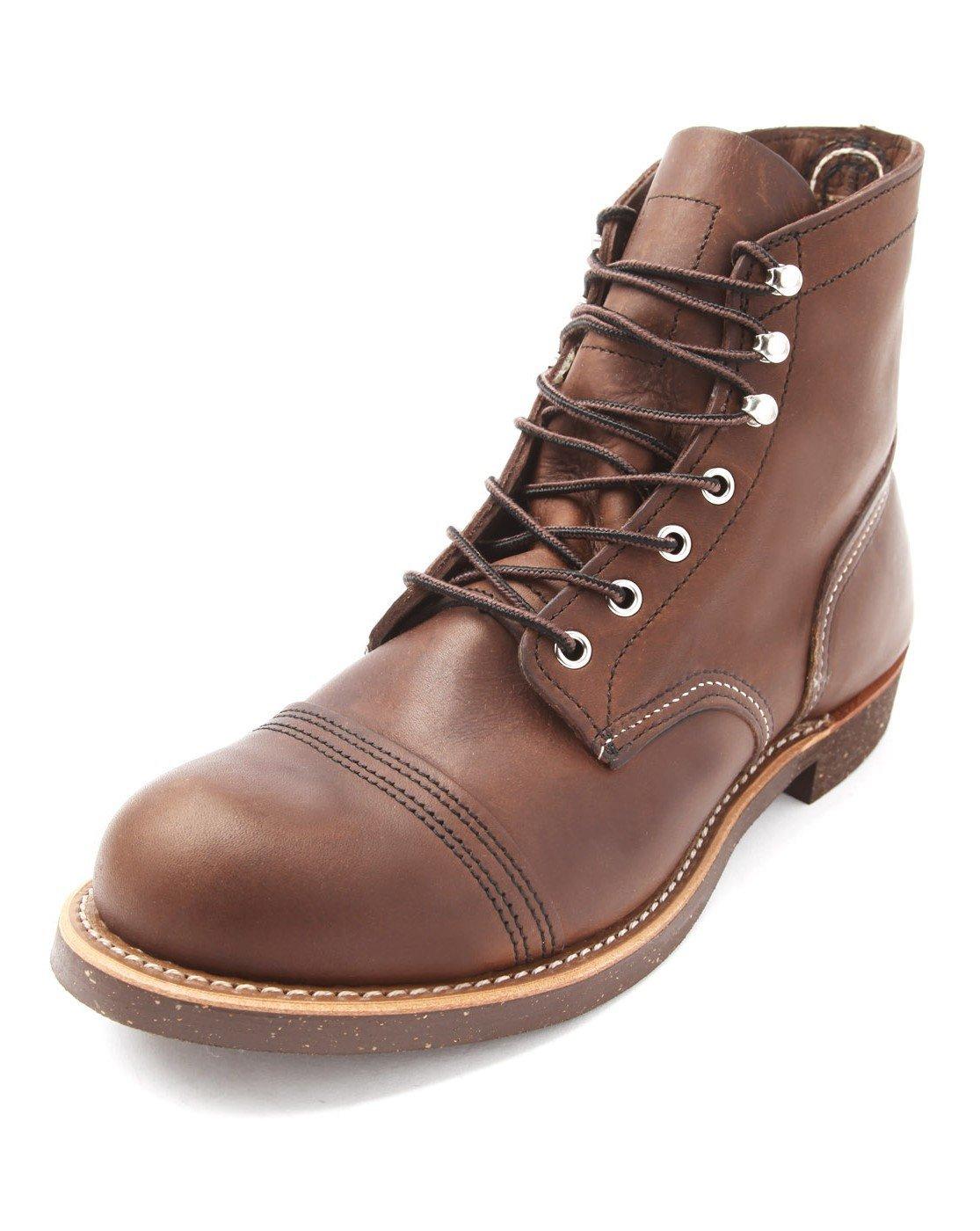 

Черевики Red Wing Heritage Iron Ranger 6 , бурштиновий ремінь, 8,5 D(М) НАС