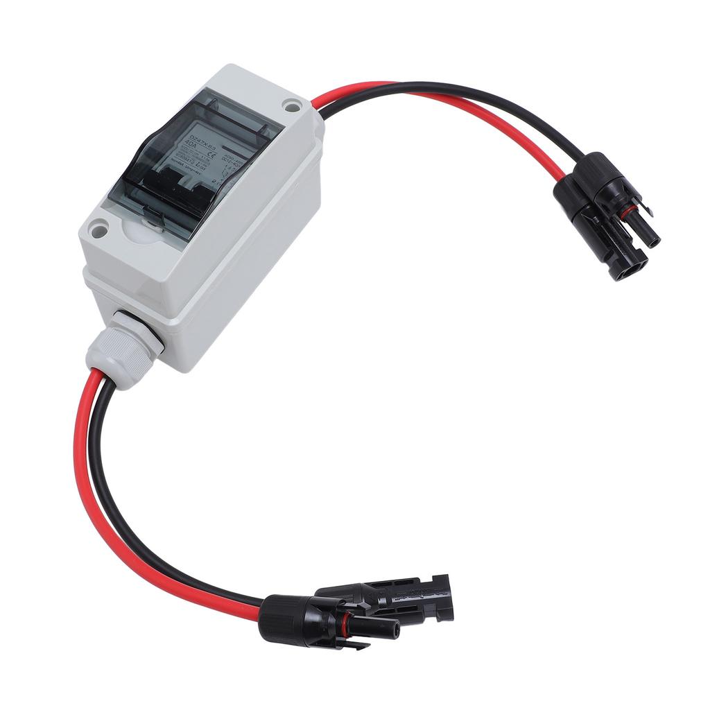 40A Solar Panel Disconnect Switch IP65 Water Proof 2P Circuit Breaker Box for PV Grid Connected Off