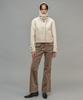 FROMWHERE Corduroy Boots-Cut Pants Brown