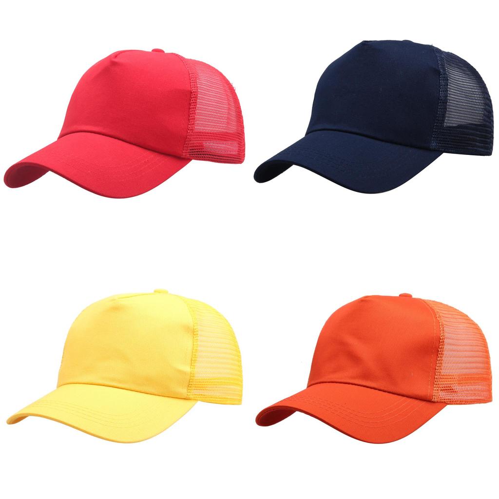 Cotton Baseball Cap For Summer Sun Protection And Team Wear