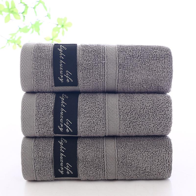 Pure cotton bath towel, five-star hotel towel, male and female couples wash their faces, bathe, absorb water, and thicken cotton face towel. 70*140cm