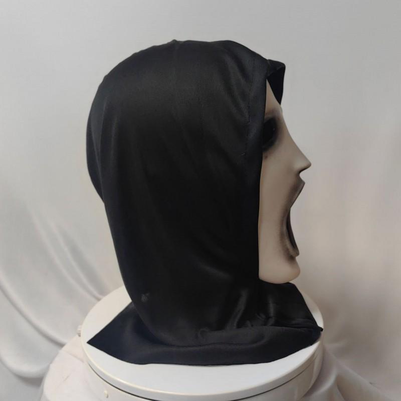 Halloween Scary Ghost Face Mask Black Cloth Horror Cosplay Party Prop