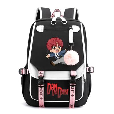 Bold Party Dandadan Surrounding Anime School Bag Fashion Male Female Versatile Elementary and Secondary School Student Lightweight Backpack
