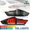 LED Headlight Assembly Upgrade for 2014-2017 Honda City: Includes Brake and Fog Lights