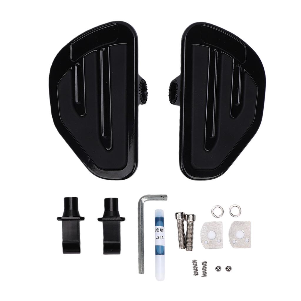 Passenger Footboards Wide Anti Slip Motorcycle Rear Footpegs Replacement for Super Scout 2025