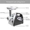 220V Electric Meat Grinder Sausage Stuffer Shredder Detachable Sausage Machine
