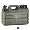25L Outdoor Water Portable Bin Large Capacity Water Carrier with Detachable Faucet No Leakage for Camping Fishing Picnic Hiking