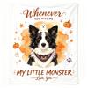 Halloween Cute Animal Flannel Blanket Soft Cozy Throw for Kids Adults
