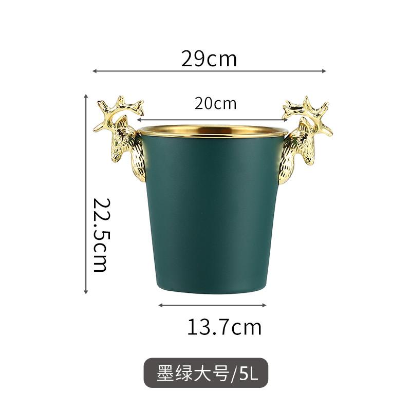 Stainless Steel Ice Bucket, Beer Cooler, Wine Utensils, Champagne Basin, Bar Accessories, Home Gathering Restaurant Decoration