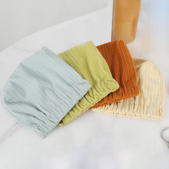 Travel Storage Bag Corduroy Design Mini Tab Closure Polyester Comfortable Touch Cosmetic Storage Bag Household Supply