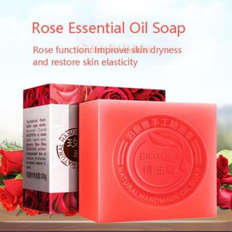 

BIOAQUA 100 г мыло с бамбуковым углем, мыло матча, очищающее эфирное масло лаванды, мыло для красоты кожи, мыло ручной работы, косметика Rose