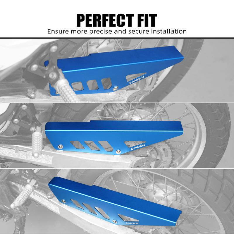 For Suzuki DR650S DR650SE Chain Protector CNC Aluminum Chain Guard Cover for Suzuki DR650 S SE 1996-2024
