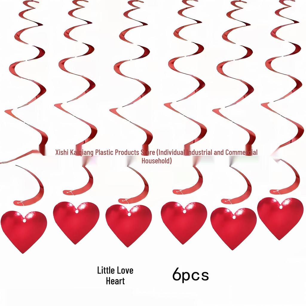 Valentine's Day Romantic Heart Lace Decorations for Proposal or Wedding