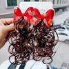 Girls Princess Party Baby Wig Hairpin Children's Bow Wig Hair Accessories Bowknot Hairclip