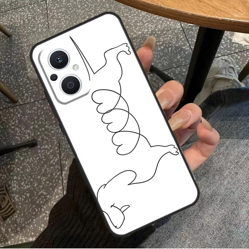 Dachshund Dog Funda For OPPO Reno 8T 2Z 4Z 5Z 10 4 5 6 7 8 Lite OPPO Find X2 X3 Neo X6 Pro X5 Lite Case