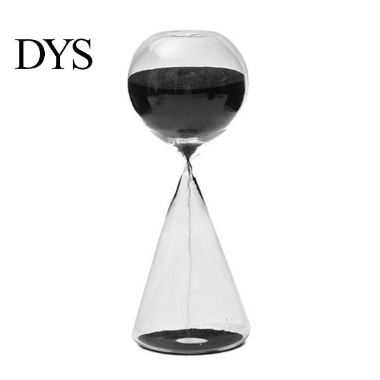 Fint Timeglas Ornamenter, 15 Min Timer, Nordisk Minimalistisk Borosilikatglas Boligindretning, Kunstnerisk Skrivebordsgave