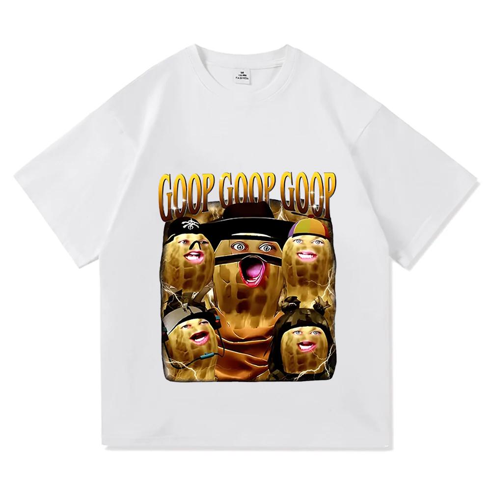 Goop Goop Goop Arc Raiders Game Tshirts Unisex Streetwear Hip Hop Unisex Streetwear Short Sleeve Cotton Male T Shirt Loose Tees