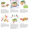 Batolata Montessori dřevěné vzdělávací hračky pro chlapce Dívky Věk 1 2 3 roky, Třídění tvarů Hračky Dárky, Dřevo Předškolní výuka Hra jemné motoriky
