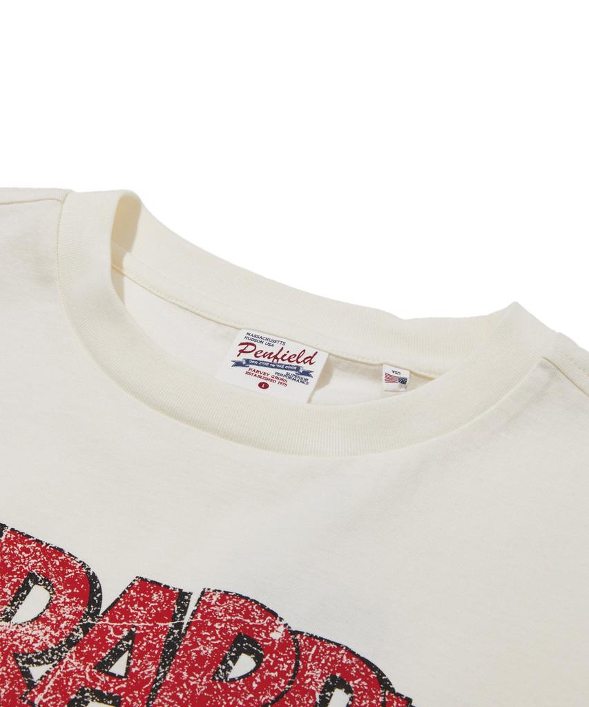 PENFIELD Vintage Series Scrappy Short Sleeve T-Shirt White_Fs2Kt47U