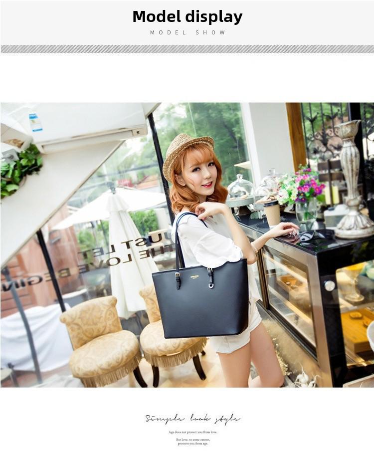 Damskie Torebki Retro o Dużej Pojemności: Modne Torby Shopperki i Na Ramię w Stylu Europejskim i Amerykańskim