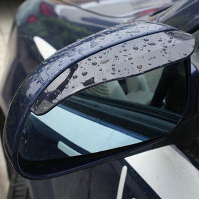 2pcs Car Rearview Mirror Rain Eyebrow Protector Rain Cover Car Rearview Mirror Sun Visor Shade Rain Shield Eyebrow Universal