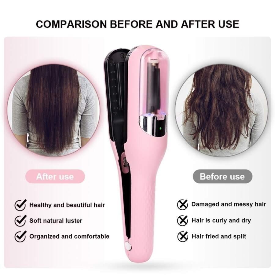 Multi-Functional Hair Ends Trimmer Electric Hair Clipper Automatic Charging Hair Trimmer Fork Lift Haircut Machine Off-Road Gear