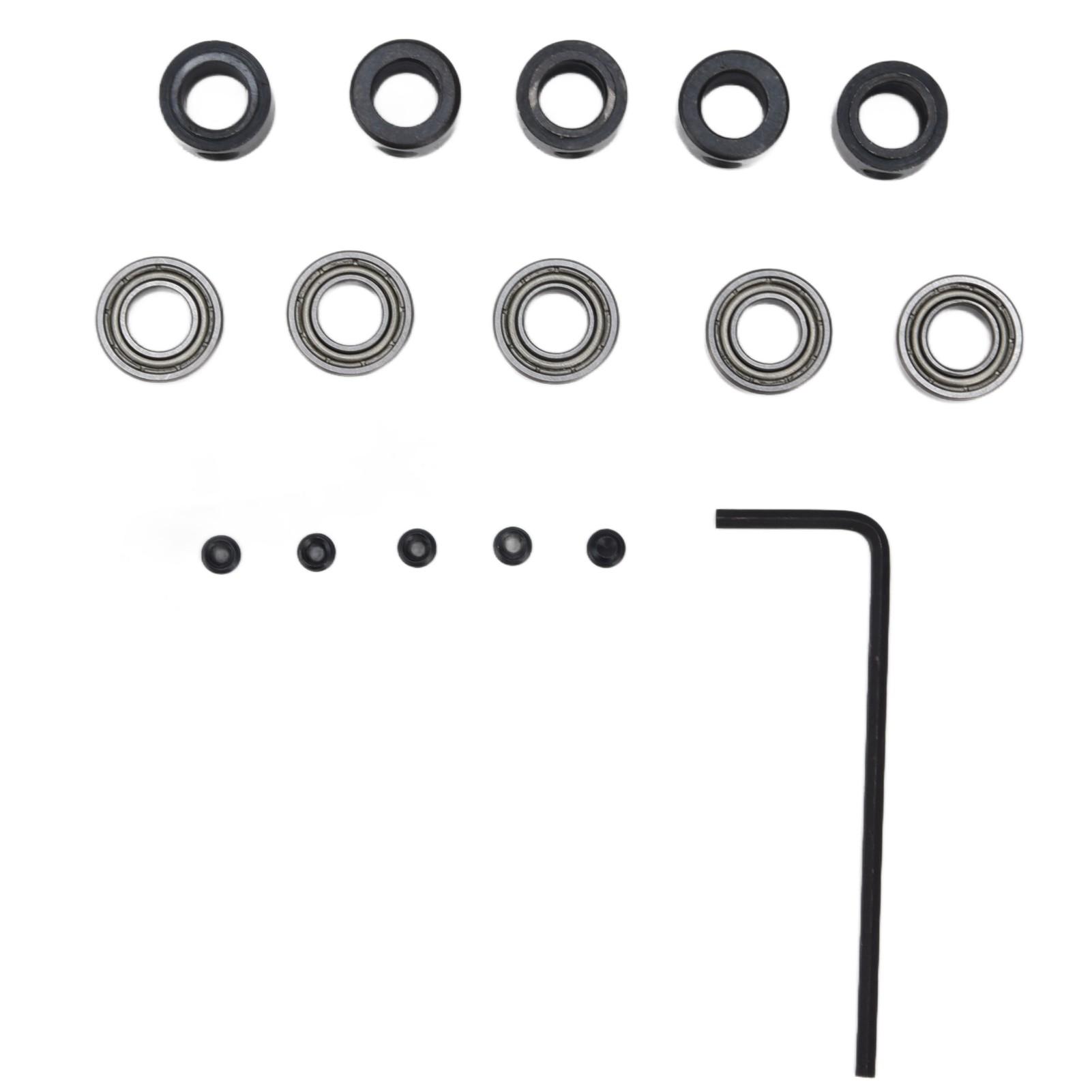 

5 комплектів набір інструментів для фрези зі сталевим підшипником з нижньою кульковою напрямною для заміни