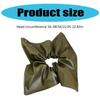 Multiuse PU Hair Scrunchie for Trendy Hairdos Soft Elastic Hair Rope for Daily Wear Elegant Hair Styling Band Ornament