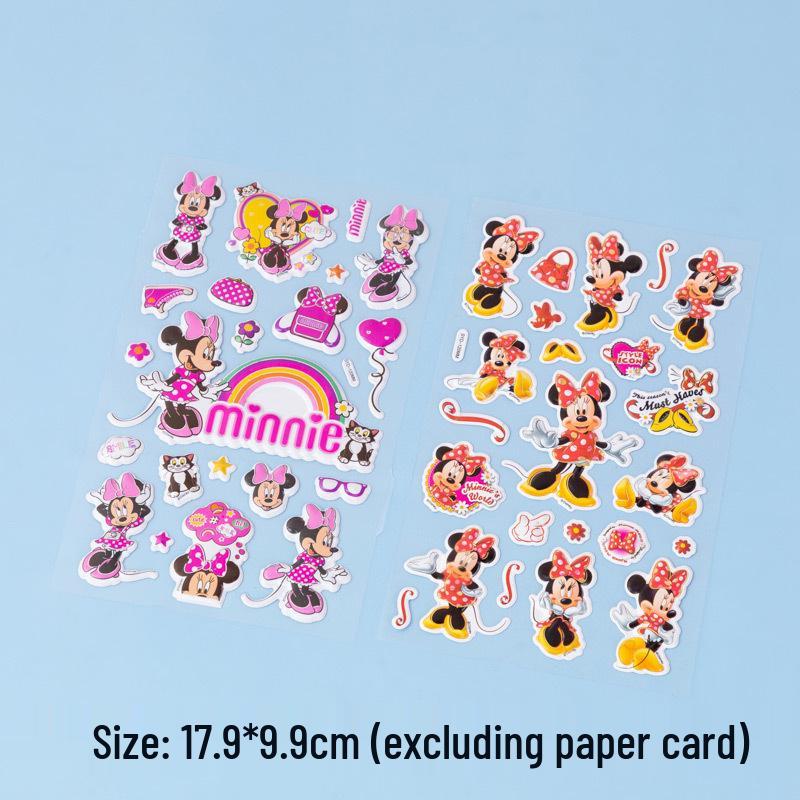 3D Frozen Princess Bubble Stickers - Creative Rewards for Kids