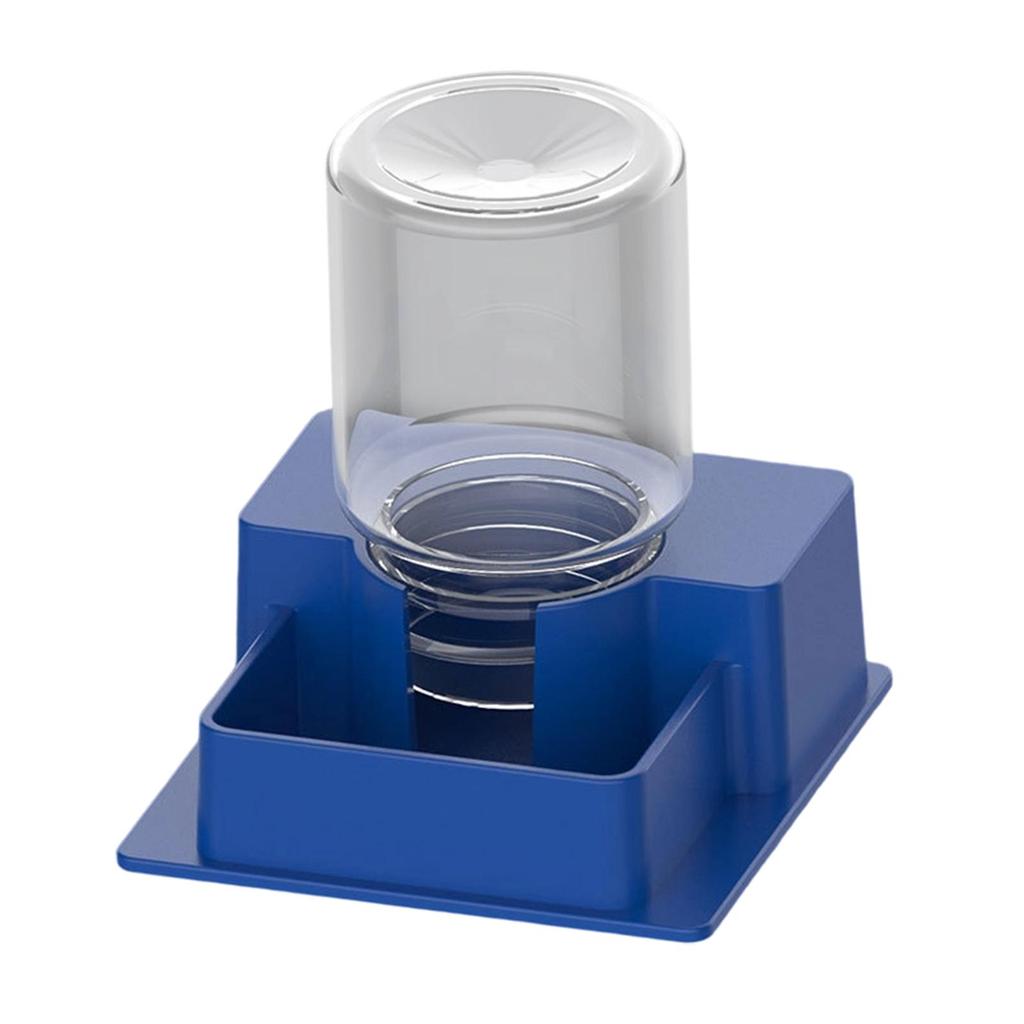 Automatic Reptile Water Dispenser Sturdy Plastic Feeding Container Reusable Hydration Bowl for Turtle Tortoise Gecko Terrarium