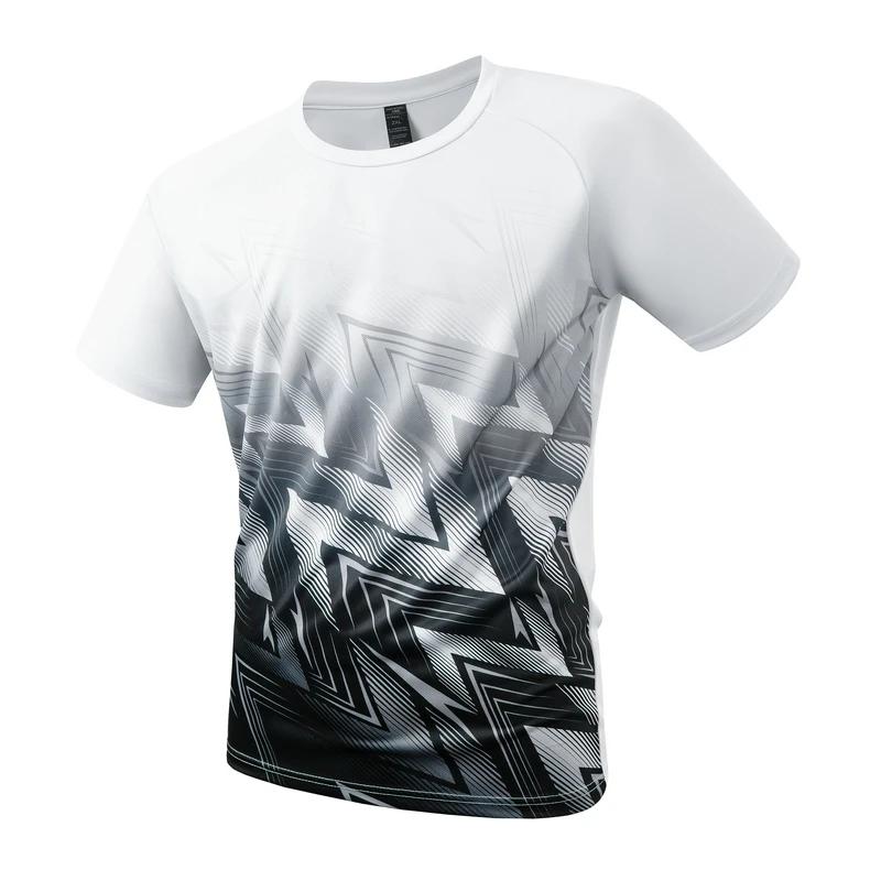 Running Moisture Wicking Round Neck T-Shirt Training Exercise Gym