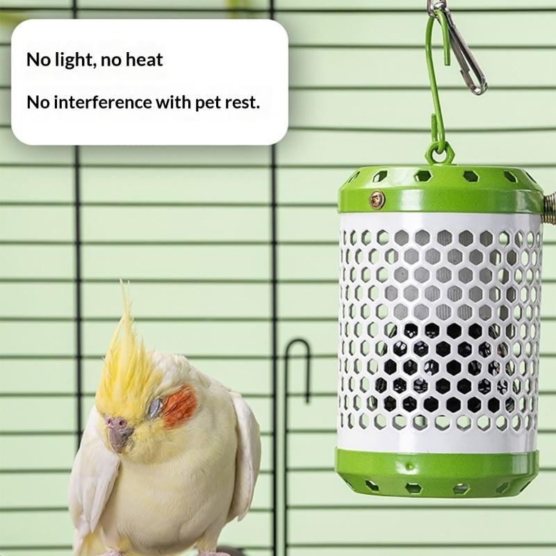 Heat Lamp Cover for Reptiles Ensuring Even Heat Dispersion and Enhancing Protections in Enclosures Bird Cage Accessory