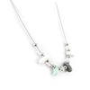 Les Trésors De Lily [H3029] - Collier 'Minéralia' vert gris