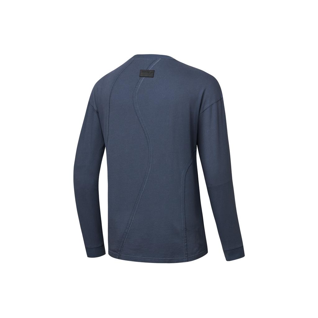 SAUCONY Og Line Series Round Neck Solid Color Pullover Long Sleeve T-Shirt Unisex Tops SA3250LT01G-PP107