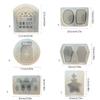 Practical Silicone Mold Liquid Sand Accessories Making Mould Unique Epoxy Resin Jewelry Molds for Crafting Enthusiasts