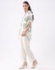 Monte Carlo Women Collar Neck Three-Quarter Sleeves Coordinate Set